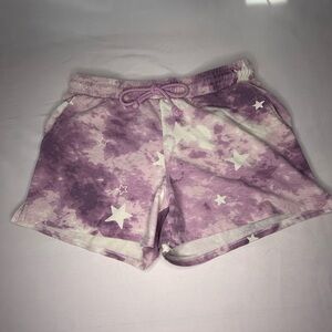 Wildfox Women’s Tie-Dye Stars Shorts – Relaxed Fit, Super Soft – Size Medium EUC